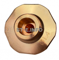 Сопло шестигранное для лазерной резки д.1,5мм арт. BD32-15-15-S - st-e.info - Дзержинск