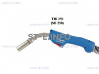 Горелка для полуавтоматической сварки TBi 250-blue-ESG, длина 4 метра - st-e.info - Дзержинск