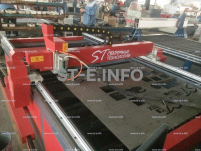 Портальный станок скоростной плазменной резки метала ST-1325UF - st-e.info - Дзержинск