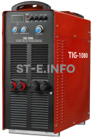 Сварочный аппарат для аргонодуговой сварки TIG-1080 - st-e.info - Дзержинск