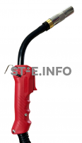 Сварочная горелка для полуавтомата QTB-600A разъем PNA (штырь), 4 метра - st-e.info - Дзержинск