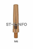 Наконечник М6*45*1,6 (для горелки qtb-500) Panasonic - st-e.info - Дзержинск