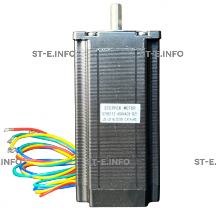 Двухфазный шаговый двигатель 57HS112-4004А08-D21 вал 8,0 мм - st-e.info - Дзержинск