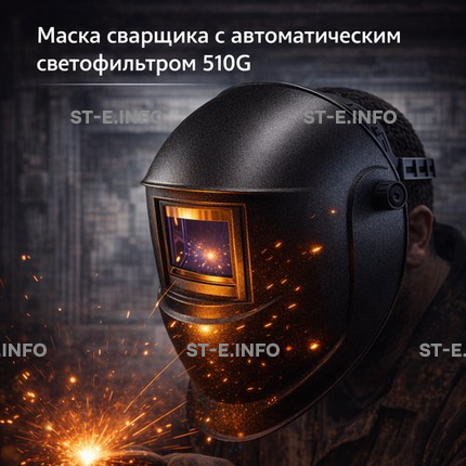 Маска сварщика хамелеон 510G - st-e.info - Дзержинск