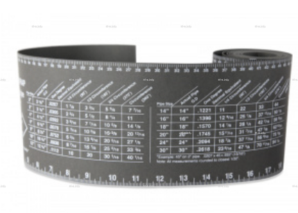 Лента для разметки труб 128mm*1220mm - st-e.info - Дзержинск
