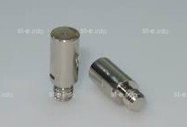 Электрод для плазмотрона ERGOCUT S25, ERGOCUT S25K, ERGOCUT S45 арт. PR0105 (короткий) - st-e.info - Дзержинск